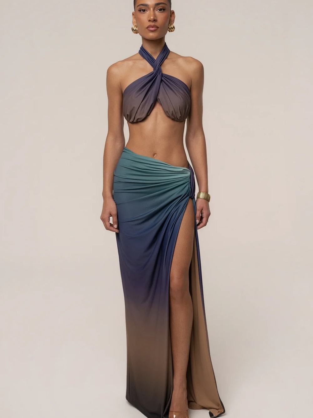 Lunar Shadow City After Dark Skirt Set